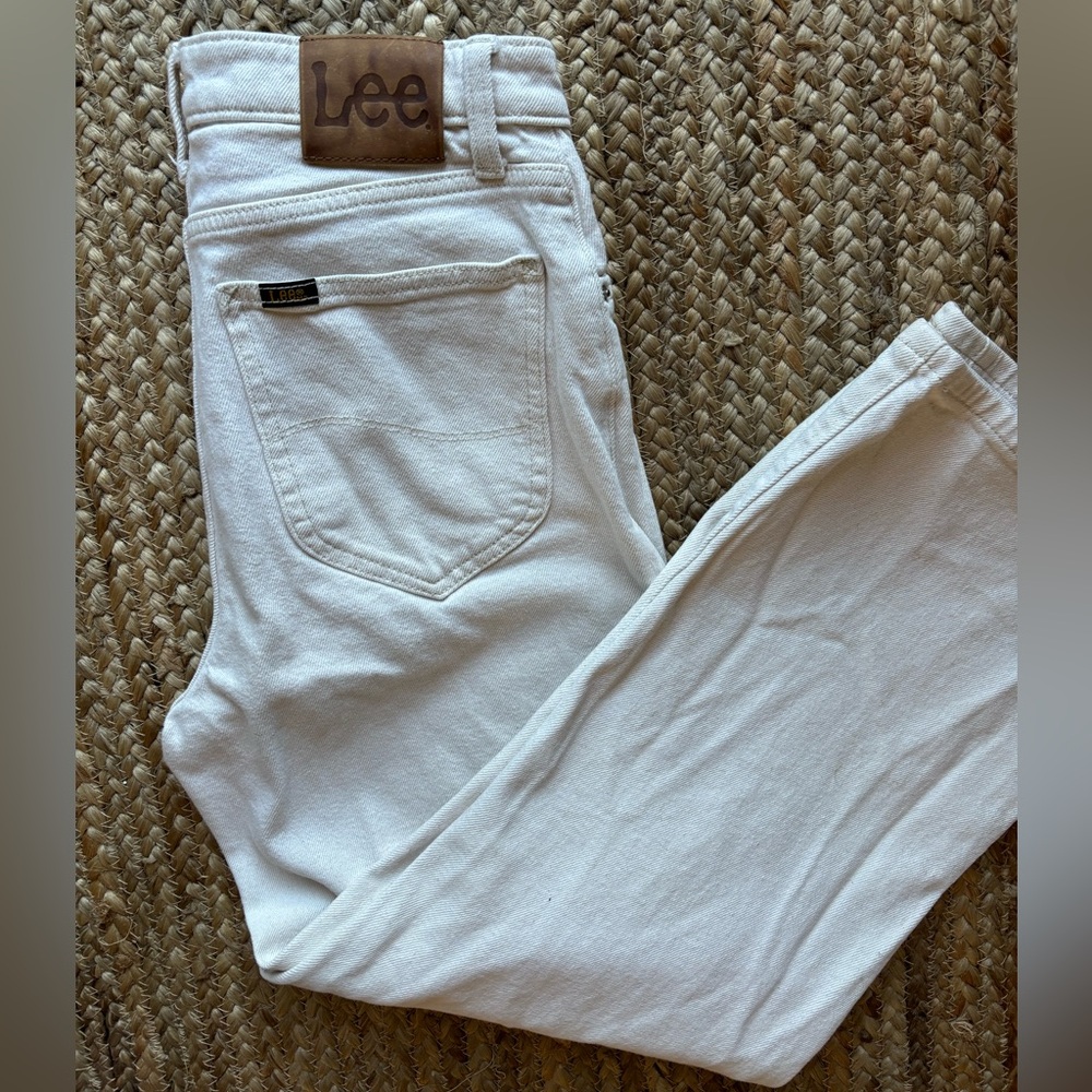 Lee High Rise wide legged jeans